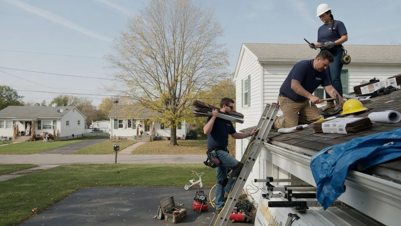 Local Roofing Contractors in Burbank, OK near me